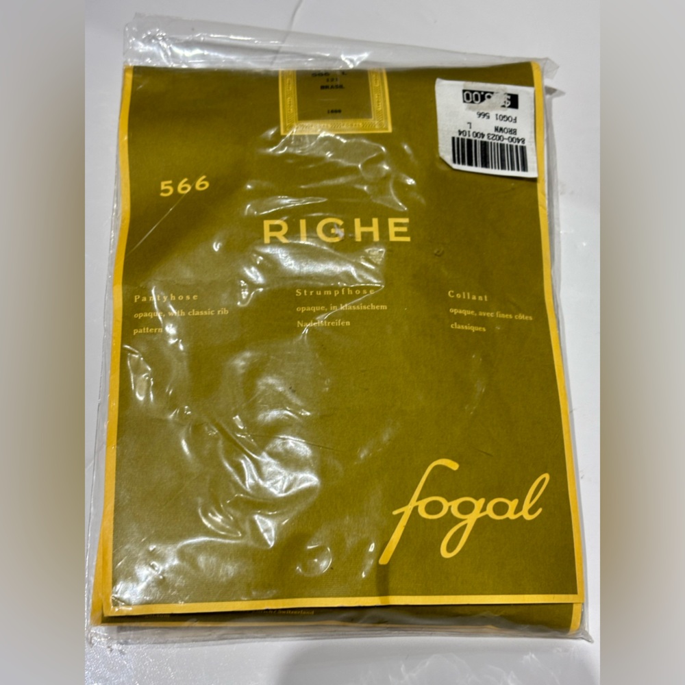 Fogal Righe Pantyhose in brown